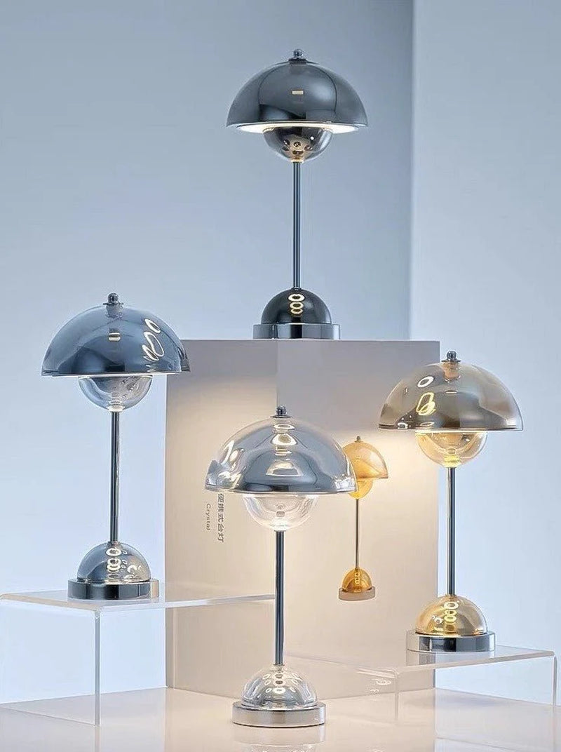 lamp & chrome